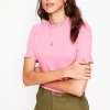 Nachtwäsche & Schlafanzüge | T-shirts & Tops | Boden Superweiches T-Shirt mit Rüschendetail-Helles Lavendelblau HellesLavendelblau
