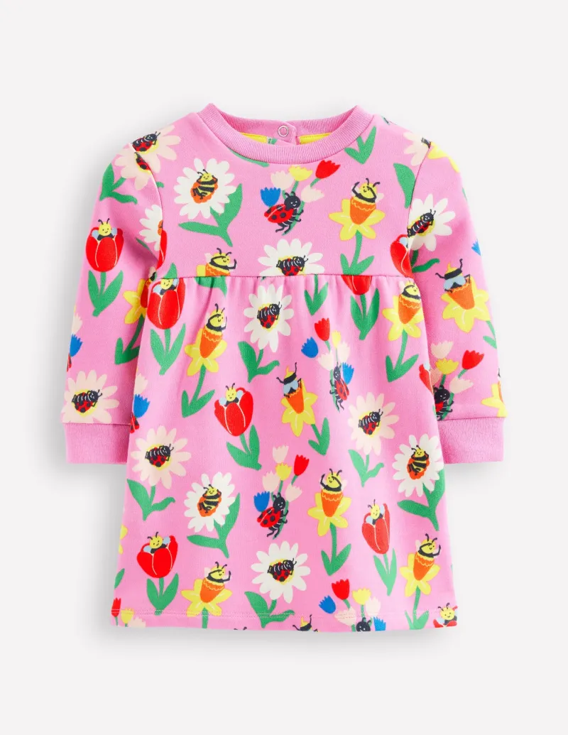 Kleider | Boden Sweatshirt-Kleid-Fliederzucker Frühlingsgarten FliederzuckerFrühlingsgarten