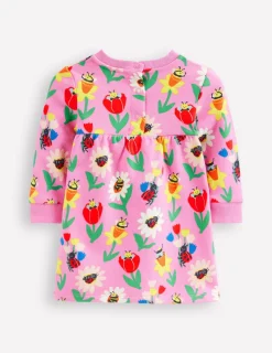 Kleider | Boden Sweatshirt-Kleid-Fliederzucker Frühlingsgarten FliederzuckerFrühlingsgarten