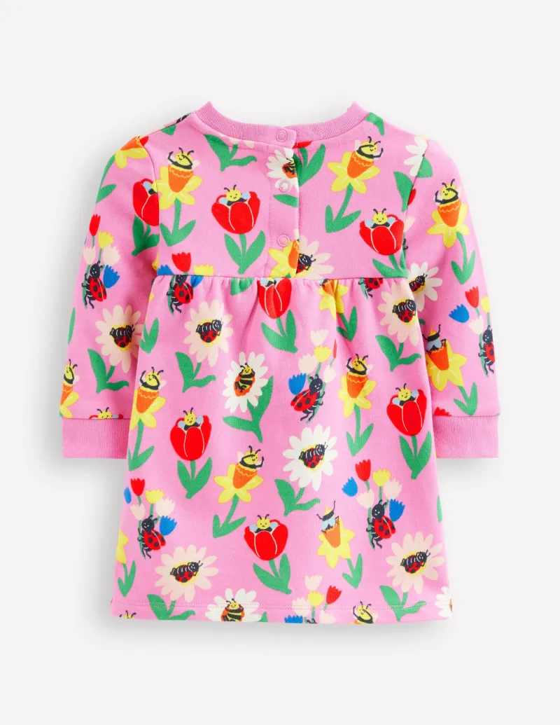 Kleider | Boden Sweatshirt-Kleid-Fliederzucker Frühlingsgarten FliederzuckerFrühlingsgarten