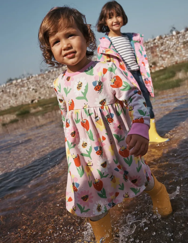 Kleider | Boden Sweatshirt-Kleid-Fliederzucker Frühlingsgarten FliederzuckerFrühlingsgarten