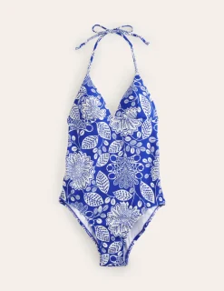Bademode | Boden Symi Badeanzug zum Binden-Surf The Web, Gardenia Swirl SurfTheWeb,GardeniaSwirl