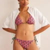 Bademode | Boden Symi Bikinihose zum Binden-Persimmon Orange Paisley PersimmonOrangePaisley