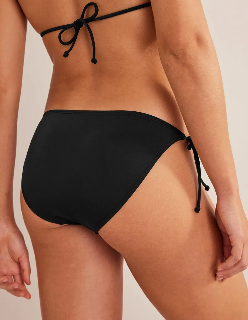 Bademode | Boden Symi Bikinihose zum Binden- Schwarz