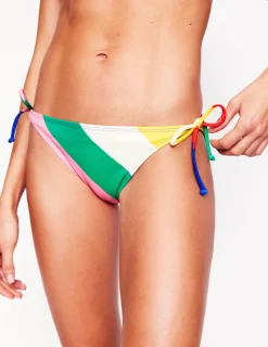 Bademode | Boden Symi Bikinihose zum Binden-Bunt, Regenbogendesign Bunt,Regenbogendesign
