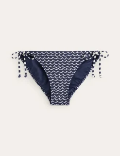 Bademode | Boden Symi Bikinihose zum Binden-Französisches Marineblau, Möwe FranzösischesMarineblau,Möwe