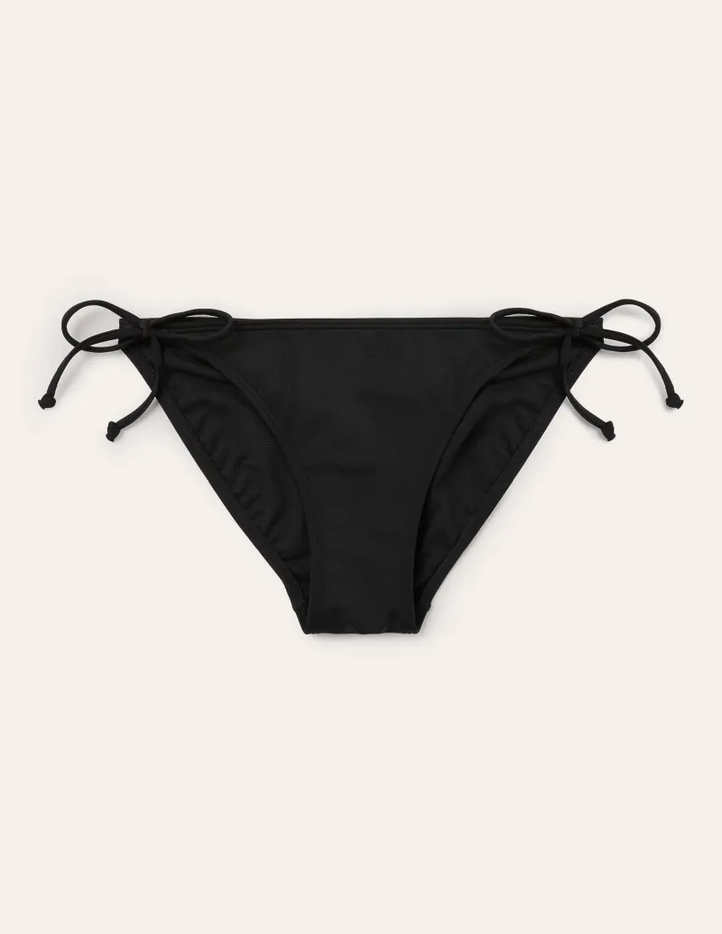 Bademode | Boden Symi Bikinihose zum Binden- Schwarz