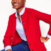 Pullover & Strickjacken | Boden Texturierte Strickjacke mit Ziernaht- Rouge