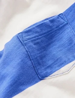 Oberteile & T-shirts | Boden T-Shirt für den Alltag-Leuchtendes Blau/Weiches Naturweiß Streifen LeuchtendesBlau/WeichesNaturweißStreifen