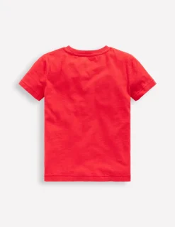 Oberteile & T-shirts | Boden T-Shirt für den Alltag- Mohnblumenrot