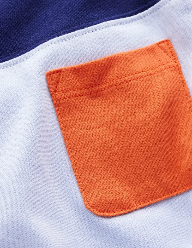 Oberteile & T-shirts | Boden T-Shirt in Blockfarben-Gletscherblau Blockfarben GletscherblauBlockfarben