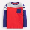 Oberteile & T-shirts | Boden T-Shirt in Blockfarben-Mohnrot Blockfarben MohnrotBlockfarben