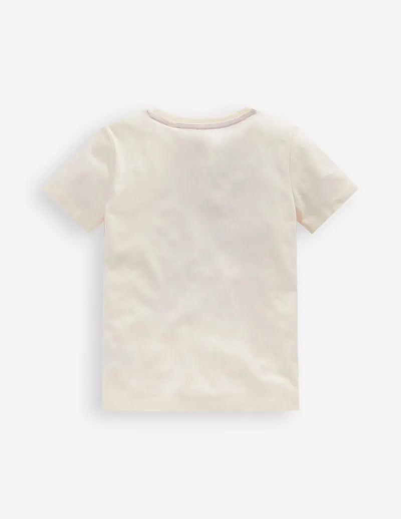 Oberteile & T-shirts | Boden T-Shirt mit Kreuzstich-Sanftes Naturweiß Bus SanftesNaturweißBus