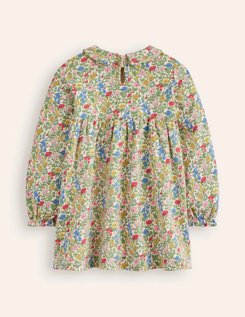 Oberteile & T-shirts | Tuniken | Boden Tunika mit Kragen-Bunt mit Blumenwiese BuntmitBlumenwiese