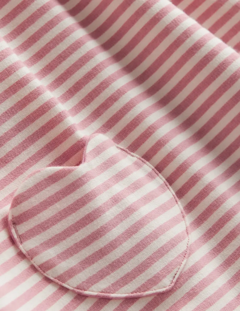 Oberteile & T-shirts | Tuniken | Boden Tunika mit Kragen-Vintage-Rosa/Haferbeige Streifen Vintage-Rosa/HaferbeigeStreifen
