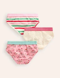 Unterwaesche | Boden Unterhosen im 3er-Pack- Rosenbrust-Schnäpper