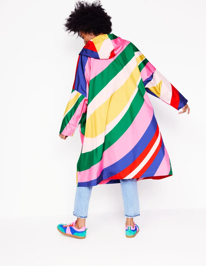 Mäntel & Jacken | Boden Verstaubare Regenjacke- Regenbogendesign