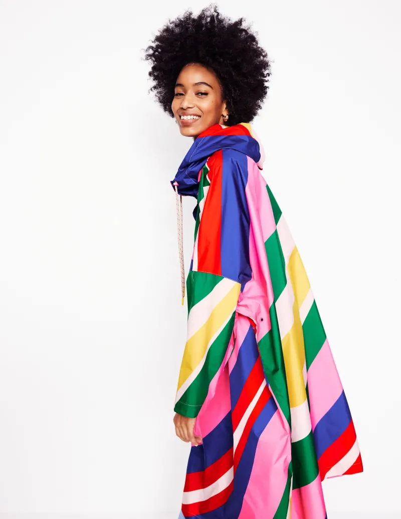 Mäntel & Jacken | Boden Verstaubare Regenjacke- Regenbogendesign