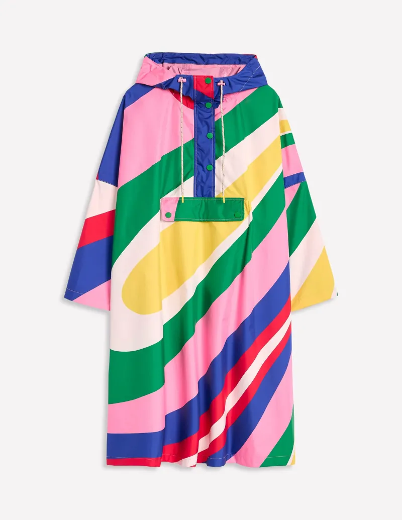 Mäntel & Jacken | Boden Verstaubare Regenjacke- Regenbogendesign