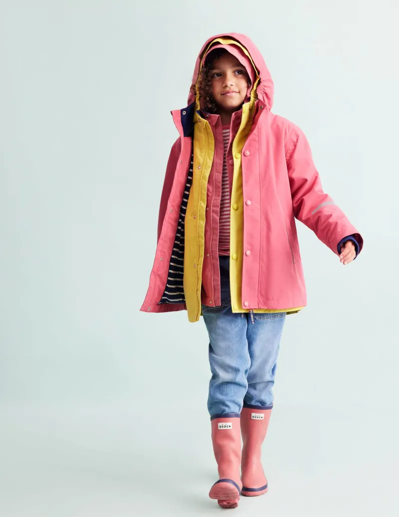 Mäntel & Jacken | Boden Wasserdichte Fischerjacke- Animals/Stripe