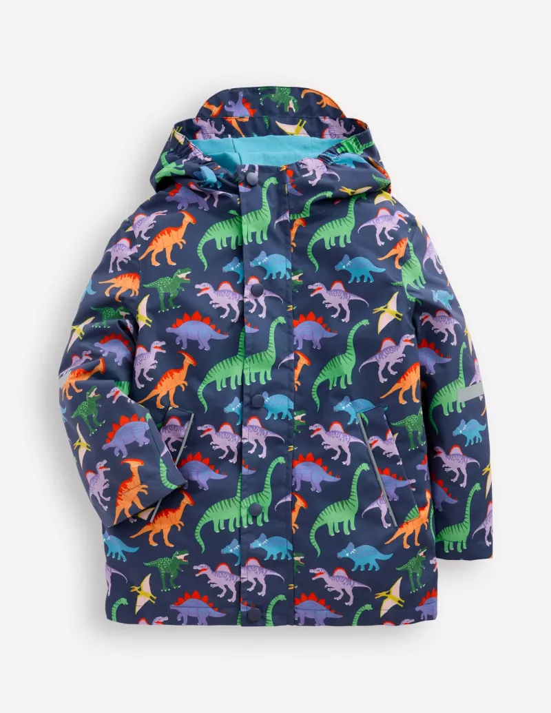 Mäntel & Jacken | Boden Wasserdichte Fischerjacke-Roboterblau Dinos RoboterblauDinos