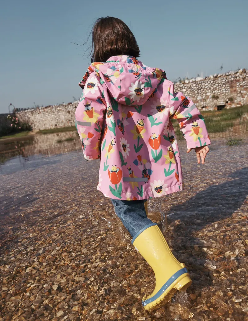 Mäntel & Jacken | Boden Wasserdichte Fischerjacke-Rosa Frühlingsgarten RosaFrühlingsgarten