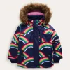 Mäntel & Jacken | Boden Wasserdichter Allwettermantel-Schuluniform-Navy, Regenbogen Schuluniform-Navy,Regenbogen