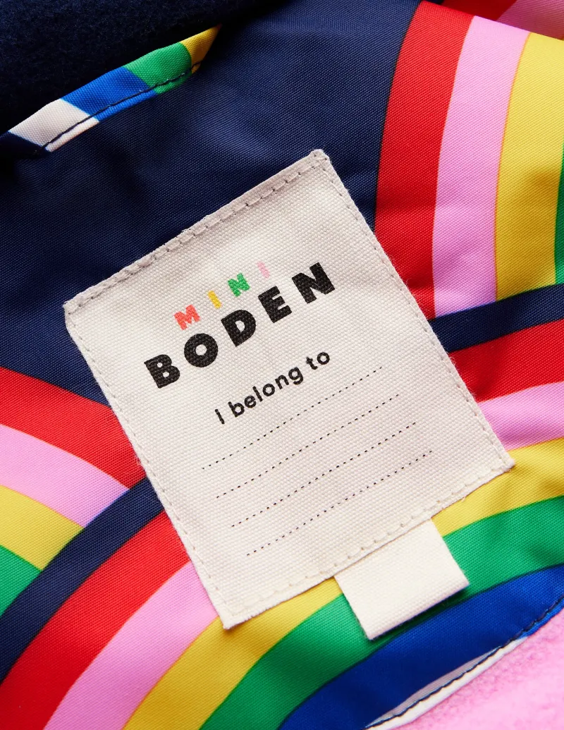 Mäntel & Jacken | Boden Wasserdichter Allwettermantel-Schuluniform-Navy, Regenbogen Schuluniform-Navy,Regenbogen