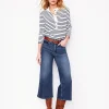 Jeans | Boden Weite, verkürzte Jeans mit hohem Bund-Beatnik Red