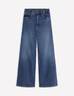 Jeans | Boden Weite, verkürzte Jeans mit hohem Bund-Beatnik Red