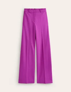 Hosen | Anzüge | Boden Westbourne Ponté-Hose- Amethystviolett