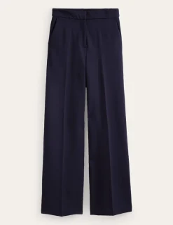 Hosen | Anzüge | Boden Westbourne Ponté-Hose-Aqua Marine Marl AquaMarineMarl