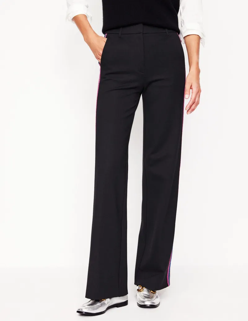 Hosen | Anzüge | Boden Westbourne Ponté-Hose- Black