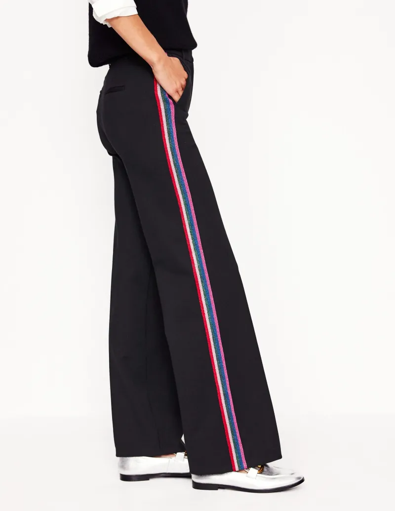 Hosen | Anzüge | Boden Westbourne Ponté-Hose- Black
